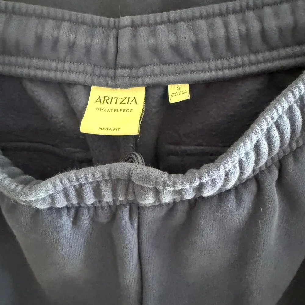 Aritzia Byron Blue Sweatfleece Set - Picture 10 of 12